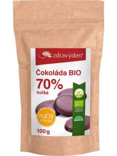 Čokoláda hořká BIO 70% 100g