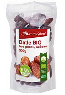 Datle BIO 500g bez pecek sušené