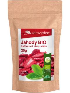 Jahody BIO sušené mrazem 20g