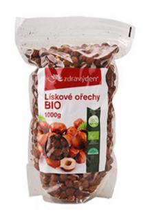 Lískové ořechy BIO 1000 g