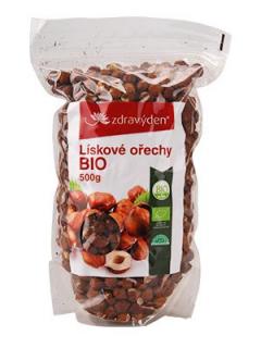 Lískové ořechy BIO 500 g