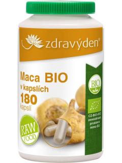 Maca RAW/BIO 180 kapslí