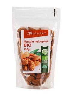 Mandle neloupané  BIO 150g