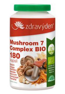 Mushroom 7 Complex BIO 180 kapslí