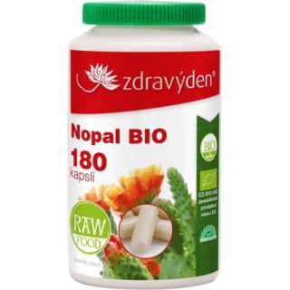 Nopal vegan BIO kapsle 180 ks