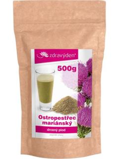 Ostropestřec mariánský drcený plod 500 g