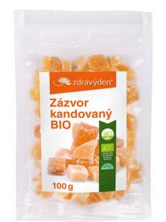 Zázvor kandovaný BIO 100g