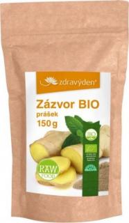 Zázvor RAW/BIO prášek 150g