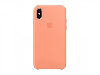 Silikonový kryt pro iPhone X / Xs písečně oranžový