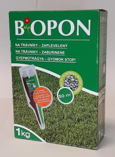 BIOPON hnojivo na trávníky - zaplevelený 1 kg