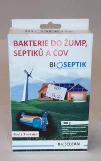 Bioseptik přípravek do žump septiků a čistíren odpadních vod 100 g