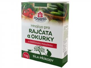 Hnojivo Rosteto s čedičovou moučkou - rajčata a okurky 1 kg