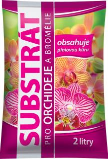 Substrát pro orchideje a bromélie 2 l