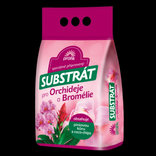 Substrát pro orchideje a bromélie 5 l