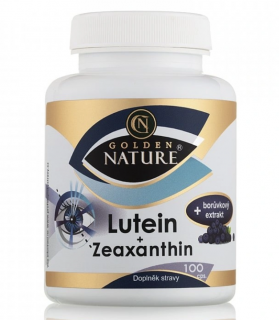 Golden Nature Lutein+Zeaxanthin 100 cps.