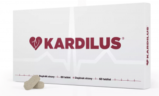 Kardilus přírodní doplněk stravy pro zdravé srdce 60 tablet