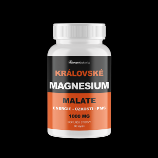 Královské Magnesium Malate 1000 mg, 90 kapslí - Kralovstvizdravi.cz