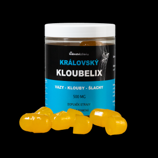 Královský Kloubelix citron/limetka, kloubní výživa 500 g, 60 želé - Kralovstvizdravi.cz