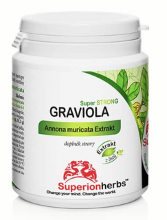 Superionherbs Graviola, čistý extrakt z listů