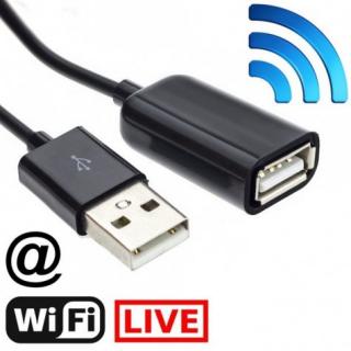 Keylogger v USB kabelu WIFI / záznam psaného textu