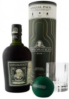 Diplomático Reserva Exclusiva Old Fashion Pack 12y + 1x sklo Tuba