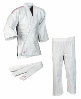 ADIDAS KIMONO NA JUDO CLUB WEISS/ PINK (J350) Velikost: 110