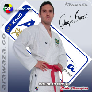 ARAWAZA ONYX EVOLUTION kimono karate WKF approved Velikost: 150