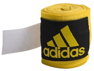 Elastické bandáže - omotávky na ruce - Adidas - 3,5m x 5cm se suchým zipem Barva: Bílá