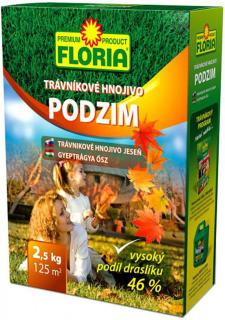 Hnojivo Agro Floria podzimní trávníkové hnojivo 2.5kg