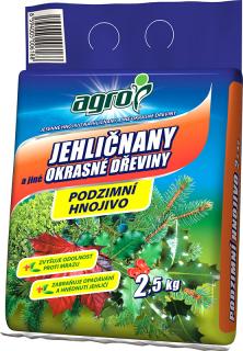 Hnojivo Agro Podzimní hn. pro jehličnany 2.5kg