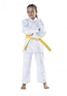 Kimono judo 390g DAX dětské - BAMBINI bílé včetně pásku Velikost: 120