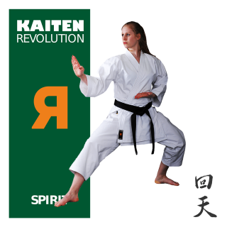 KIMONO KARATE KAITEN - SPIRIT REVOLUTION REGULAR za SUPER CENU VČETNĚ PÁSKU Velikost: 140