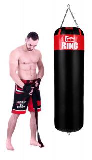 RING SPORT Boxovací pytel KOLOS 150 x 45 cm 50 kg, záruka 3 roky, červený