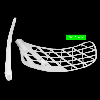 SALMING Flow Blade BioPower Barva: Bílá, Strana hole: Pravá ruka dole