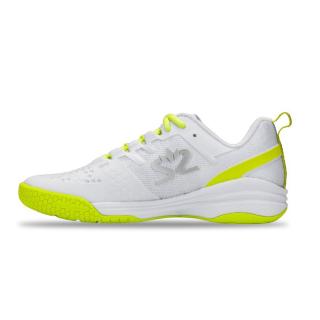 SALMING Kobra 3 Shoe Women White/Fluo Green Velikosti bot: 3,5 UK - 36 EUR - 22,5 cm