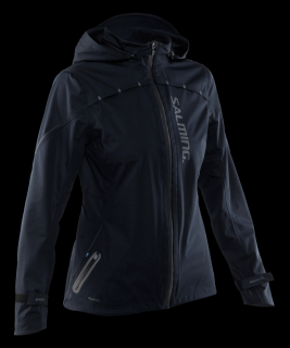 SALMING Run Abisko Rain Jacket Women Black Velikosti oblečení: XS