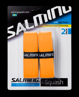 SALMING Squash H20DrainGrip Orange 2-pack