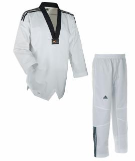 TAEKWONDO DOBOK ADIDAS FIGHTER s pruhy Velikost: 160