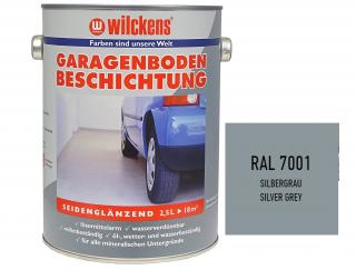 Barva na garážové betonové podlahy WILCKENS Garagen Boden Beschichtung 2,5L Barva: RAL7001 Grey