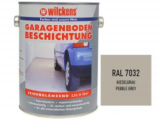 Barva na garážové betonové podlahy WILCKENS Garagen Boden Beschichtung 2,5L Barva: RAL7032 Grey