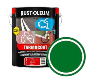 Barva pro vodorovné značení Rust-Oleum Tarmacoat / 5 L Balení: 5L, Barva: GRASS GREEN (zelená)