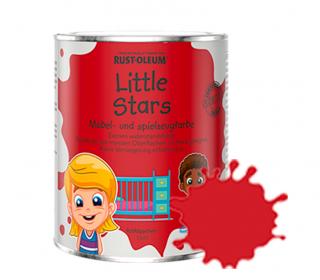 Certifikovaná barva na dětský nábytek a hračky Rust Oleum Little Stars Balení: 250 ml, Barva: Riding Hood/ Rotkappschen/ Červená Karkulka