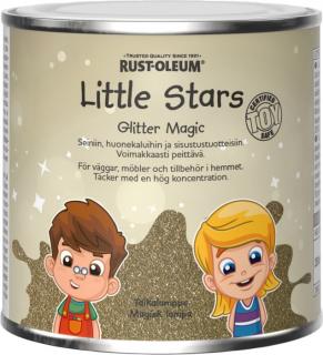 Certifikovaná třpytivá barva na dětský nábytek a hračky Rust Oleum Little Stars Glitter Magic Balení: 250 ml, Barva: Magic Lamp/ Wunderlampe/ Kouzelná…