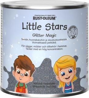 Certifikovaná třpytivá barva na dětský nábytek a hračky Rust Oleum Little Stars Glitter Magic Balení: 250 ml, Barva: Shiny Armour/ Glanzende Rustung/…