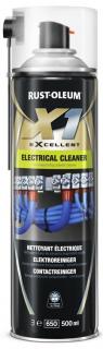 Čistič elektrických kontaktů ve spreji Rust-Oleum X1 eXcellent Electrical Cleaner / 500 ml