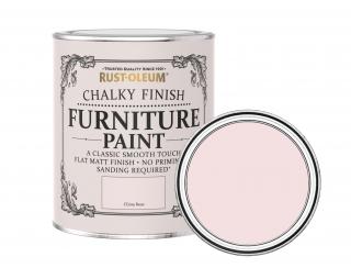 Křídová matná barva na nábytek Rust-Oleum Chalky Finish Furniture Paint Balení: 125 ml, Barva: China Rose / čínská růže