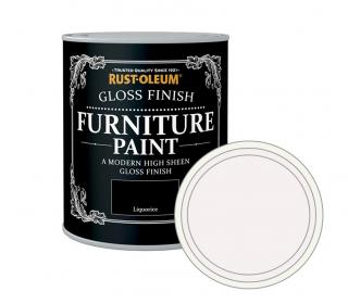 Lesklá barva na nábytek Rust-Oleum Gloss Finish Furniture Paint Balení: 125 ml, Barva: Porcelain/ porcelánová (Porzellan)