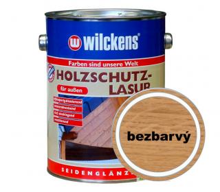 Německá konzervační lazura na dřevo Wilckens Holzschutz lasur Balení: 2,5 L, Barva: Bezbarvá/ transparentní (Farblos)