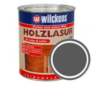 Německá vodouředitelná lazura WILCKENS Holzlasur Balení: 750 ml, Barva: Antracit (Anthrazitgrau)