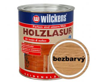 Německá vodouředitelná lazura WILCKENS Holzlasur Balení: 750 ml, Barva: Bezbarvá/ transparentní (Farblos)